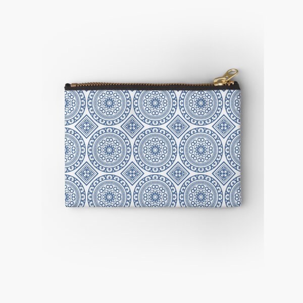 Item preview, Blue Portuguese Tile Fifteen Circles designed and sold by mattpanta.