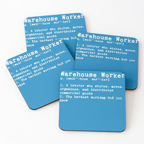 Item preview, Warehouse Worker Definition (White) designed and sold by swartsj3.