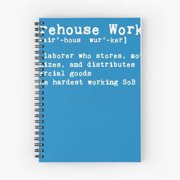 Item preview, Warehouse Worker Definition (White) designed and sold by swartsj3.