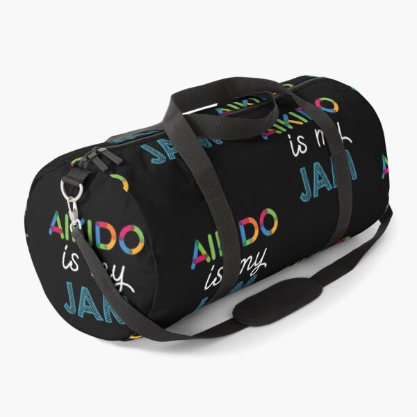 Aikido is my Jam. Funny Aikido Design Duffle Bag