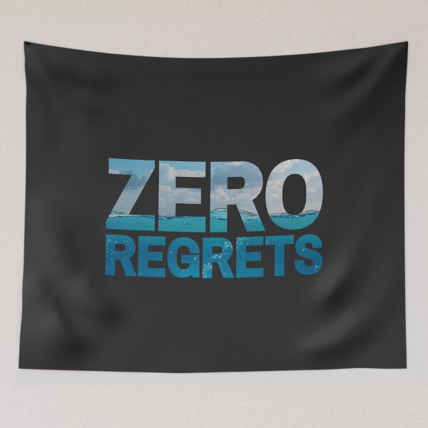 Item preview, Zero Regrets Good Life Landscape designed and sold by SimplePickUps.