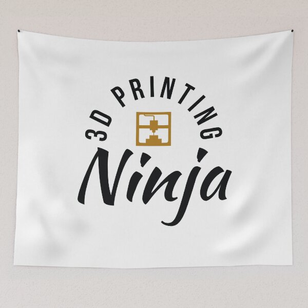 Item preview, 3D Printing Ninja - Funny 3D Printer Shirt designed and sold by Sutra-Lotus-Co.
