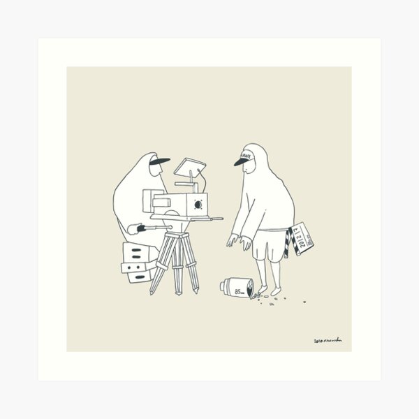 Lens Smack Art Print