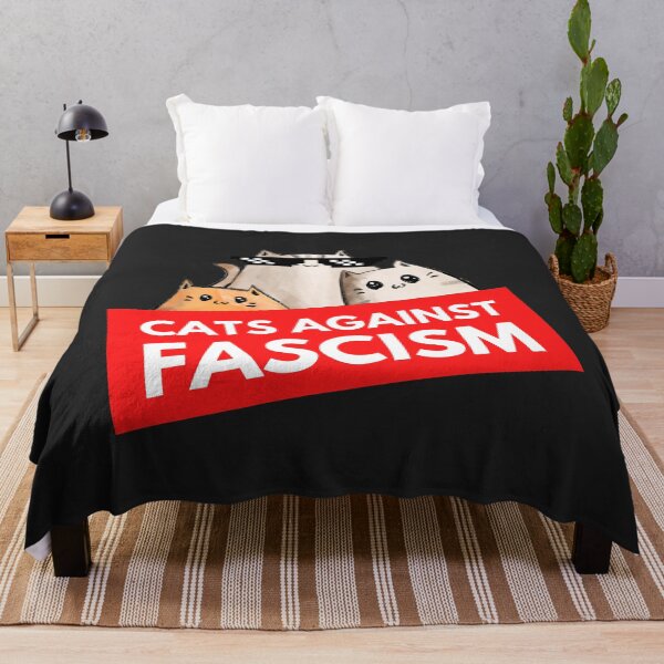 Item preview, Cats Against Fascism designed and sold by mydoodlesateme.