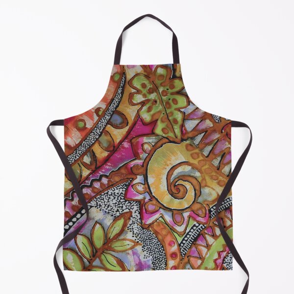 Item preview, Tribal Abstract Swirls Batik designed and sold by Leslie Rogers Todder.