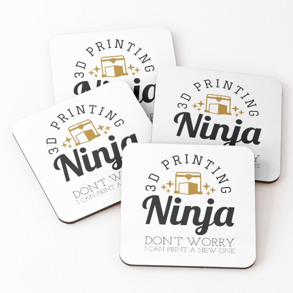 Item preview, 3D Printing Ninja - Funny 3D Printer Shirt designed and sold by Sutra-Lotus-Co.