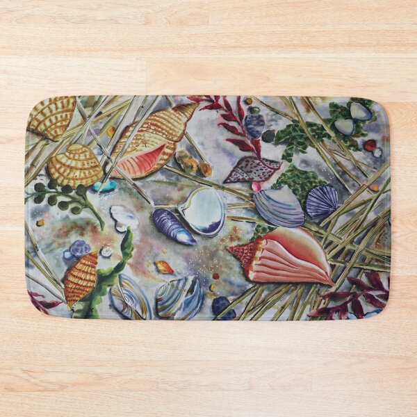 Item preview, Shells On Shoreline designed and sold by Leslie Rogers Todder.