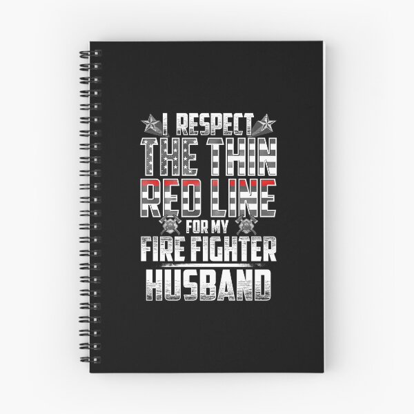Item preview, Husband Fire Fighter Thin Red Line designed and sold by wheedesign.
