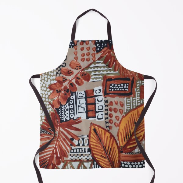 Item preview, Abstract Tribal Leaves designed and sold by Leslie Rogers Todder.