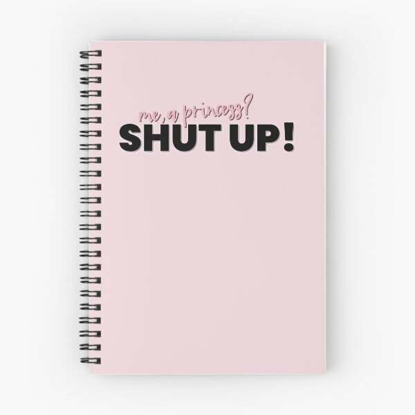 Item preview, The Princess Diaries Shut Up! designed and sold by baranskini.