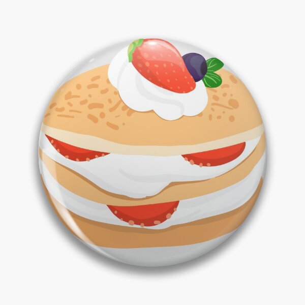 Item preview, Creamy Pancake with Strawberry designed and sold by C2Hvectorist.