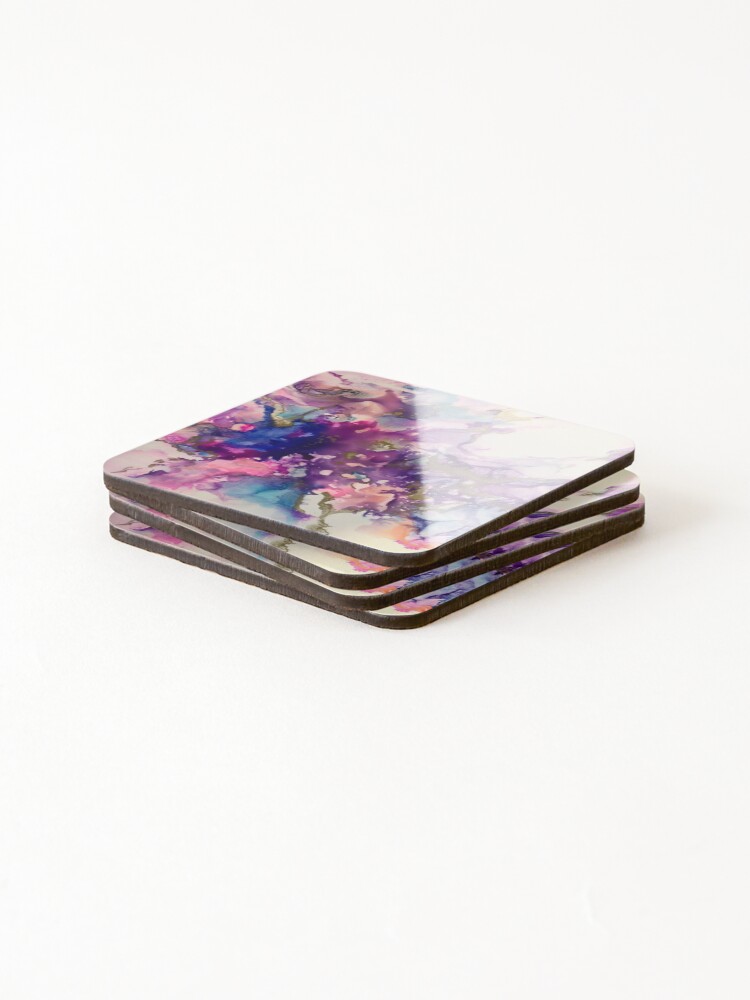 Thumbnail 4 of 5, Coasters (Set of 4), Violet Joy designed and sold by patsy80.