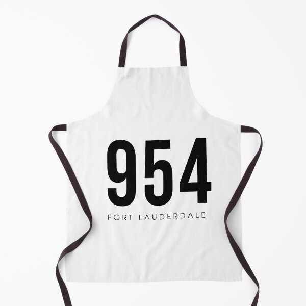 Item preview, Fort Lauderdale, FL - 954 Area Code design designed and sold by CartoCreative.