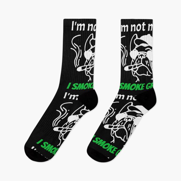 Item preview, Im not mean, I SMOKE GREEN! designed and sold by Right Passage.