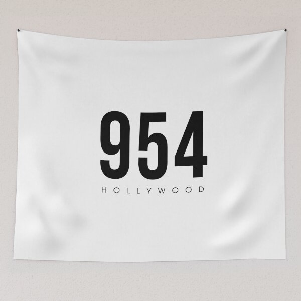 Item preview, Hollywood, FL - 954 Area Code design designed and sold by CartoCreative.