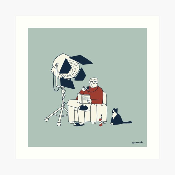 Gaffer in Quarantine Art Print