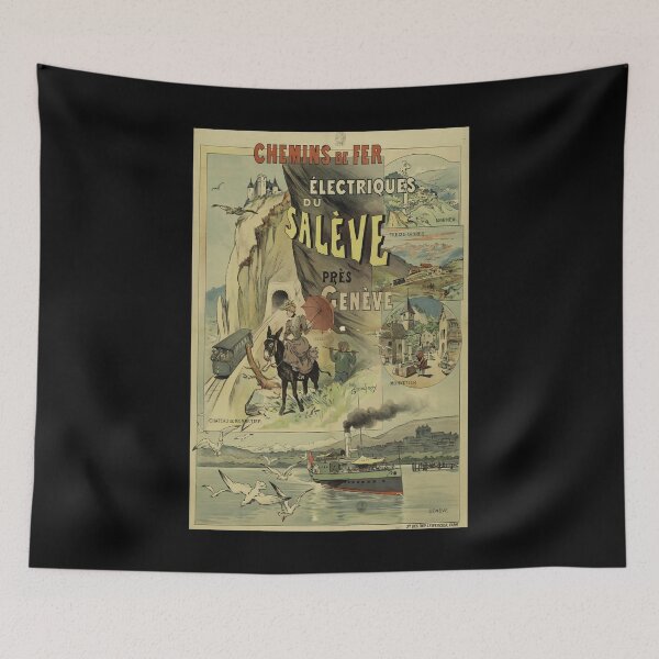 Item preview, retro classic Geneve poster designed and sold by CorasPosters.