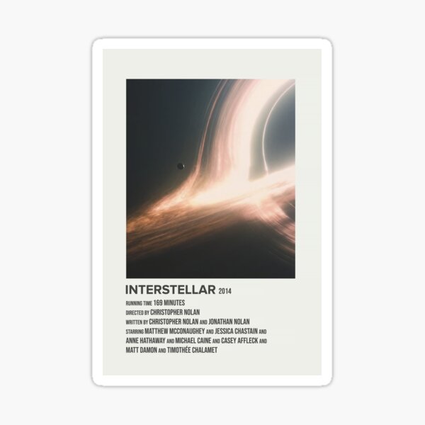 interestelar (2014) Pegatina