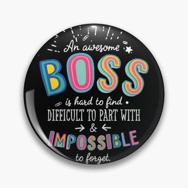 Item preview, An awesome Boss Gift Idea Impossible to Forget designed and sold by laroccaclairx.