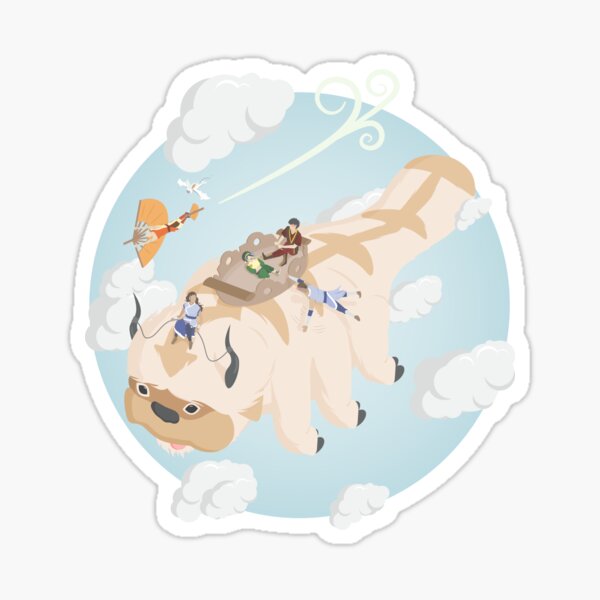 Avatar The Last Airbender Sticker Set - Bundle with 45 Avatar The Last  Airbender Stickers Featuring Appa, Aang and Door Hanger (Avatar Party  Favors) : : Toys & Games