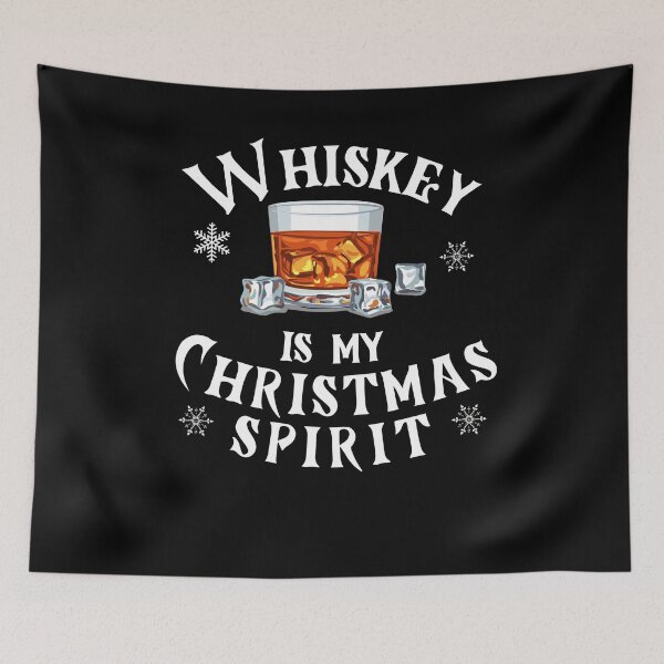 Artikelvorschau, Whiskey ist mein Weihnachtsgeist entworfen und verkauft von Frosty1489.