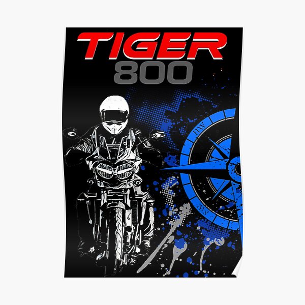 Triumph Tiger 800 Poster