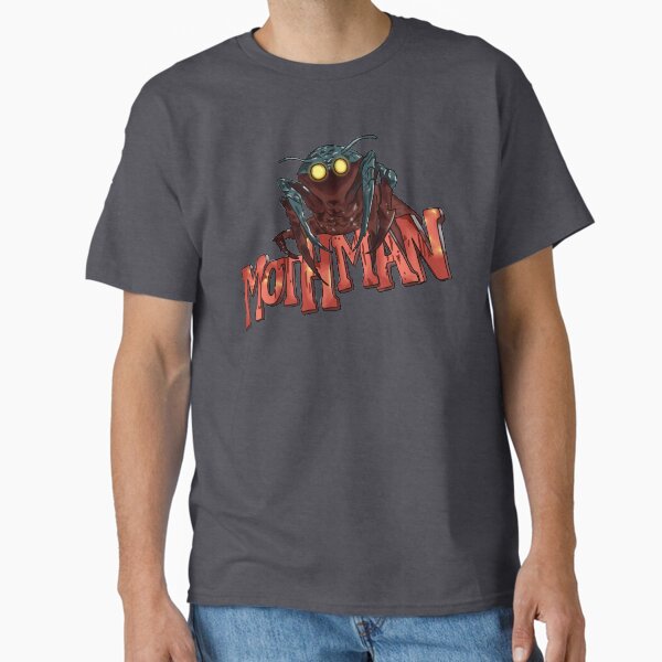 Vista previa del artículo con la obra «Mothman», diseñado y vendido por GreenBeetle.