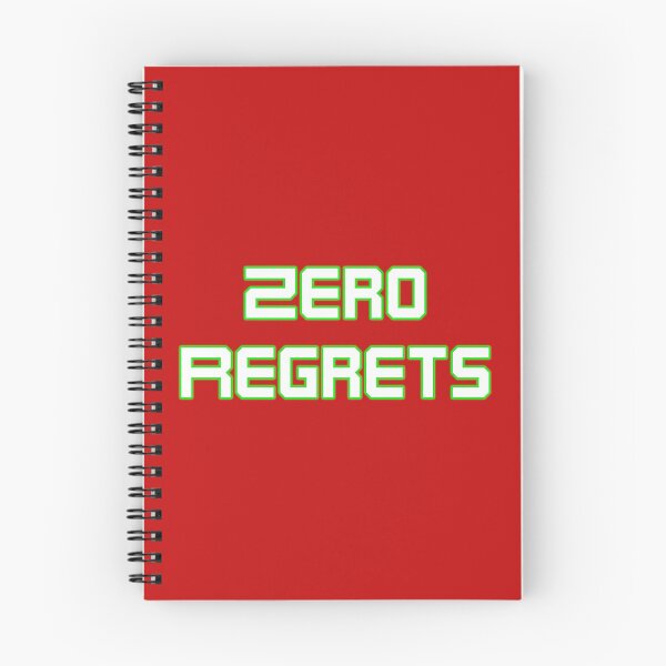 Item preview, Zero Regrets designed and sold by Piztees.