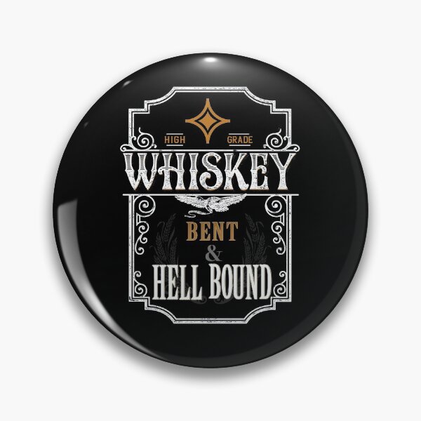 Item preview, Whiskey Bent And Hell Bound designed and sold by LuckyGypsies.