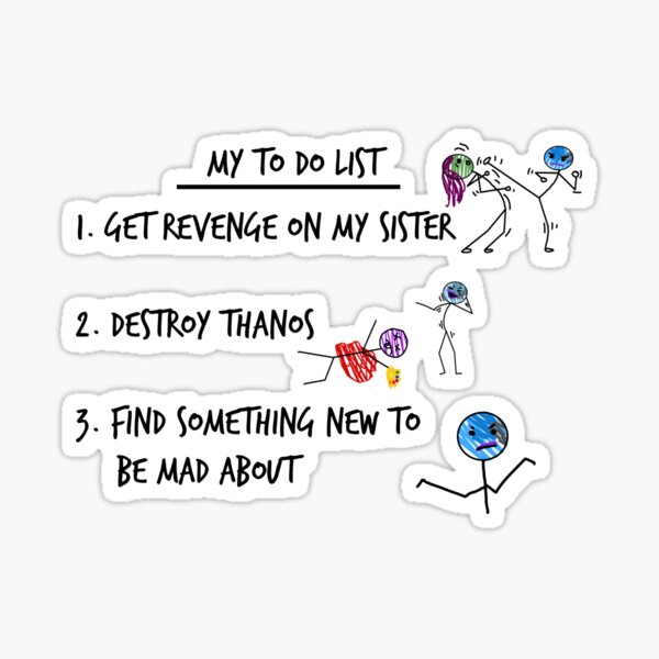Item preview, Nebula's To Do List designed and sold by Nerd-Mountain.