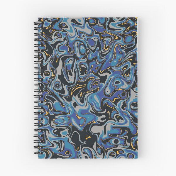 Item preview, Swirled Camo Flame Pattern in Starry Night Hues designed and sold by DistantOverture.