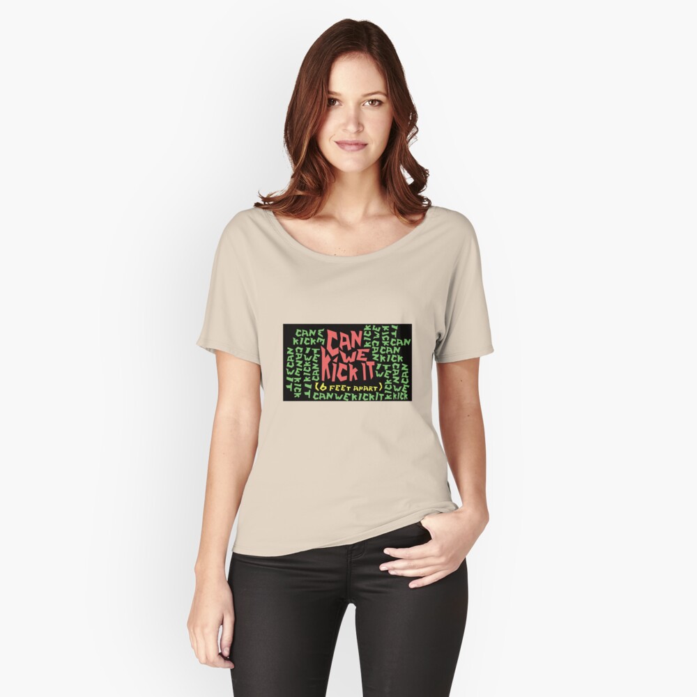 Item preview, Relaxed Fit T-Shirt designed and sold by CanWeKickIt.