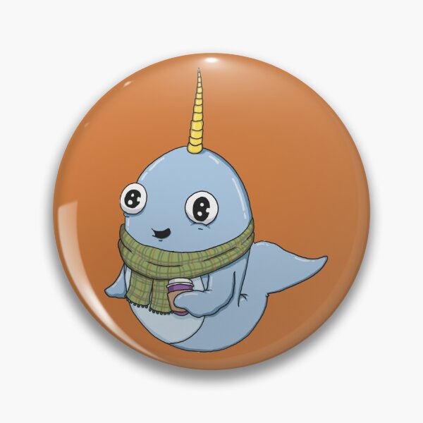 Item preview, Narwhal is ready for Nar-Fall! designed and sold by Squidmooseshop.