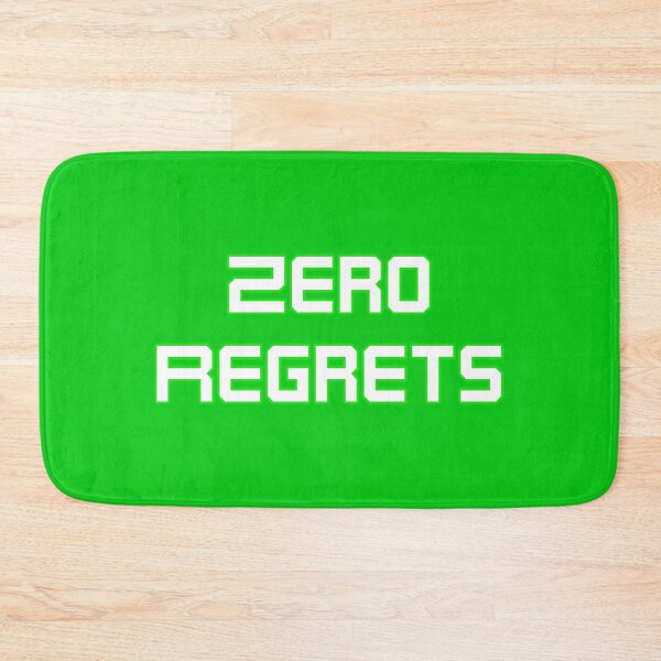 Item preview, Zero Regrets designed and sold by Piztees.