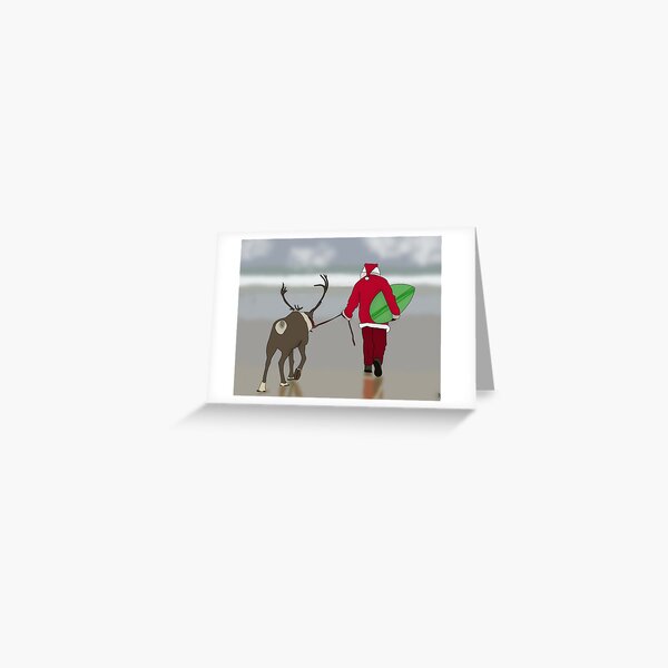 Item preview, Surfing Santa  designed and sold by JMVisuals28.