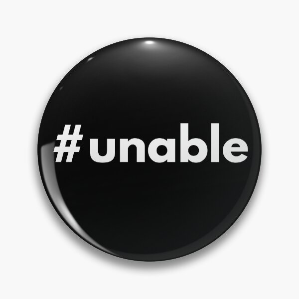 Item preview, Hashtag Unable - Avgeek - aviation phraseology designed and sold by HashtagZone.