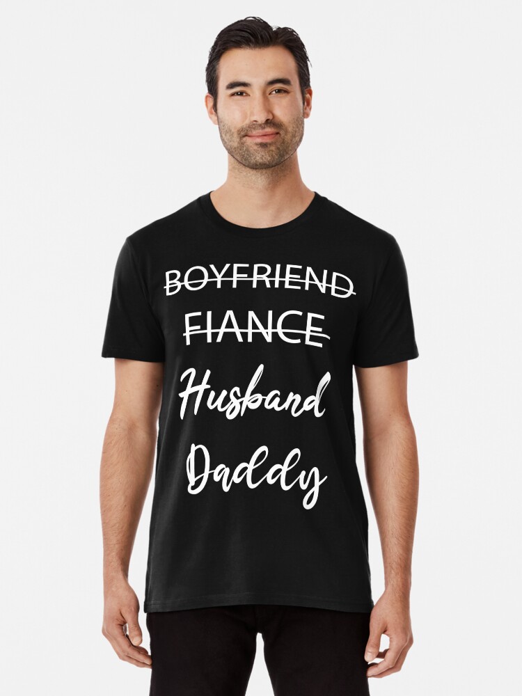 Boyfriend Gifts, Fiance Gifts For Him' Men's Premium T-Shirt