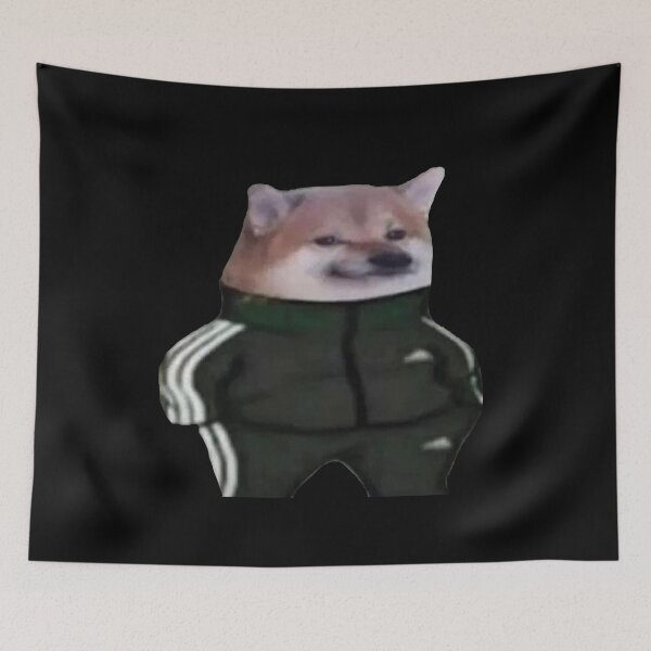 Item preview, Cheems In Russian Tracksuit designed and sold by Altohombre.