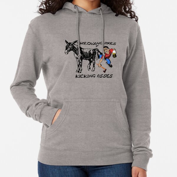 The Axe Shoppe | Throwing Axes and Kicking A$$ Lightweight Hoodie