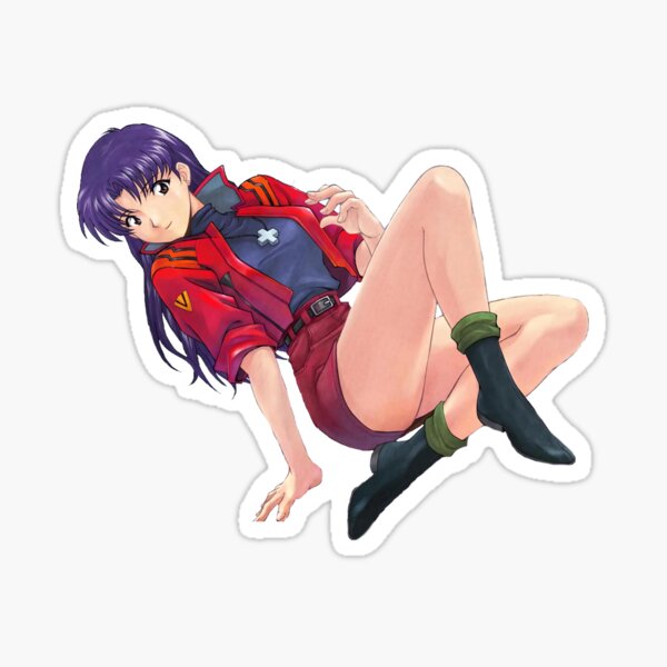 Vista previa del artículo con la obra «Misato Katsuragi Neon Genesis Evangelion», diseñado y vendido por Zyro599.