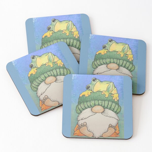 Item preview, gnome and frog designed and sold by SarahCD13.