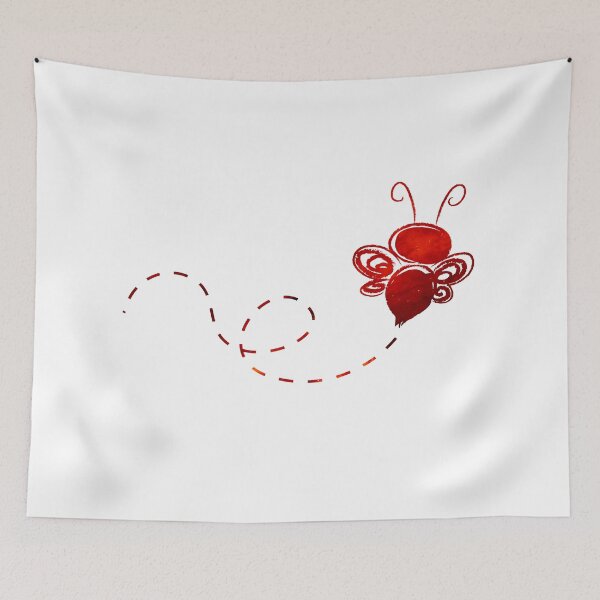 Item preview, Red Bee Art designed and sold by zeliche mohammed.