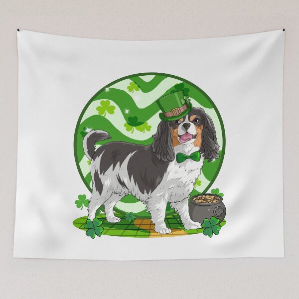 Item preview, Cavalier King Charles Spaniel Leprechaun St. Patricks Day  designed and sold by Nosek1ng.