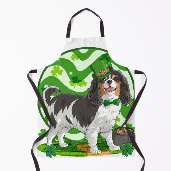 Item preview, Cavalier King Charles Spaniel Leprechaun St. Patricks Day designed and sold by Nosek1ng.