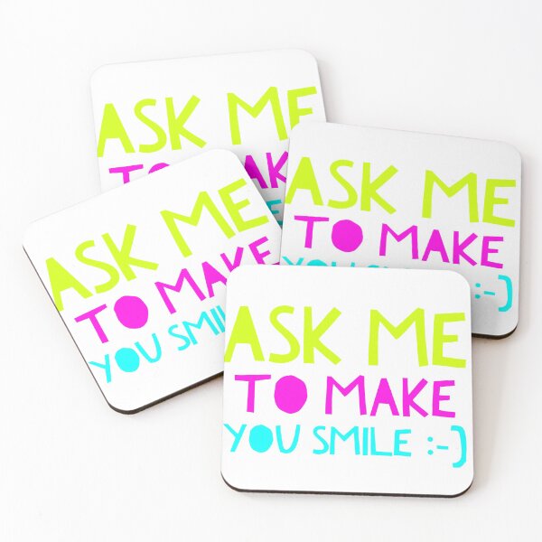Item preview, Ask Me To Make You Smile designed and sold by Letters-Art.