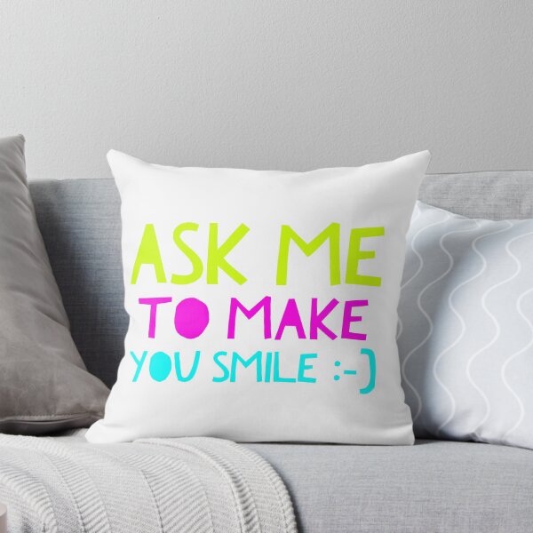 Item preview, Ask Me To Make You Smile designed and sold by Letters-Art.