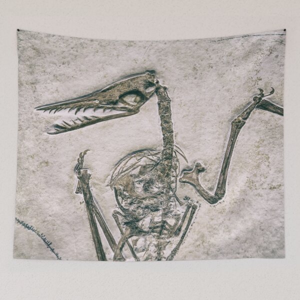Item preview, Pterosaur Fossil Portrait designed and sold by JennWanderer.