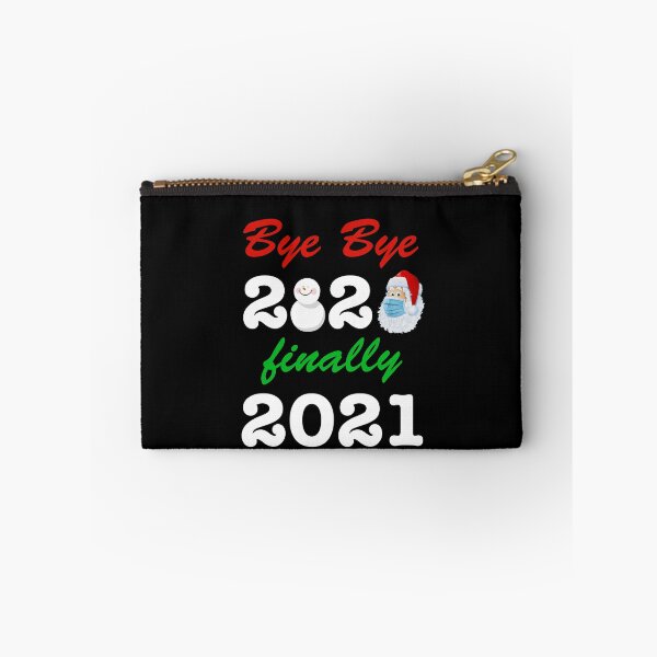 Item preview, bye bye 2020 finally 2021 Christmas Santa Wearing Face Mask - Merry Quarantine Masked  designed and sold by famoso.