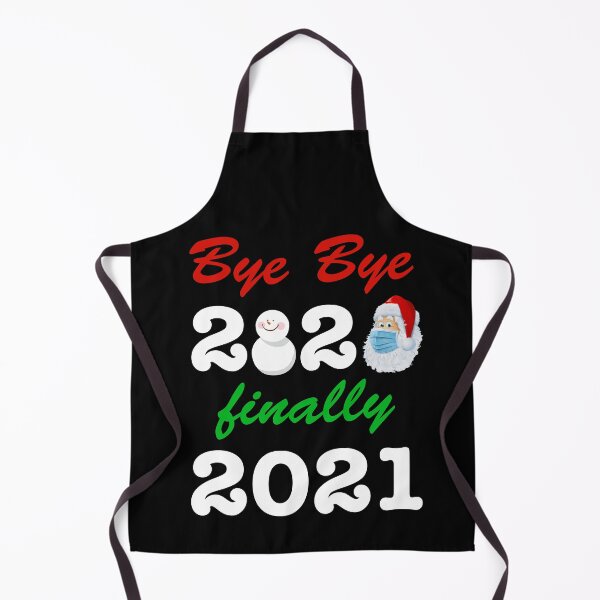 Item preview, bye bye 2020 finally 2021 Christmas Santa Wearing Face Mask - Merry Quarantine Masked  designed and sold by famoso.