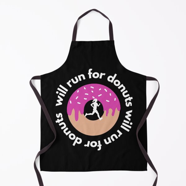 Item preview, Will Run For Donuts designed and sold by Brat-Cat-Shirts.